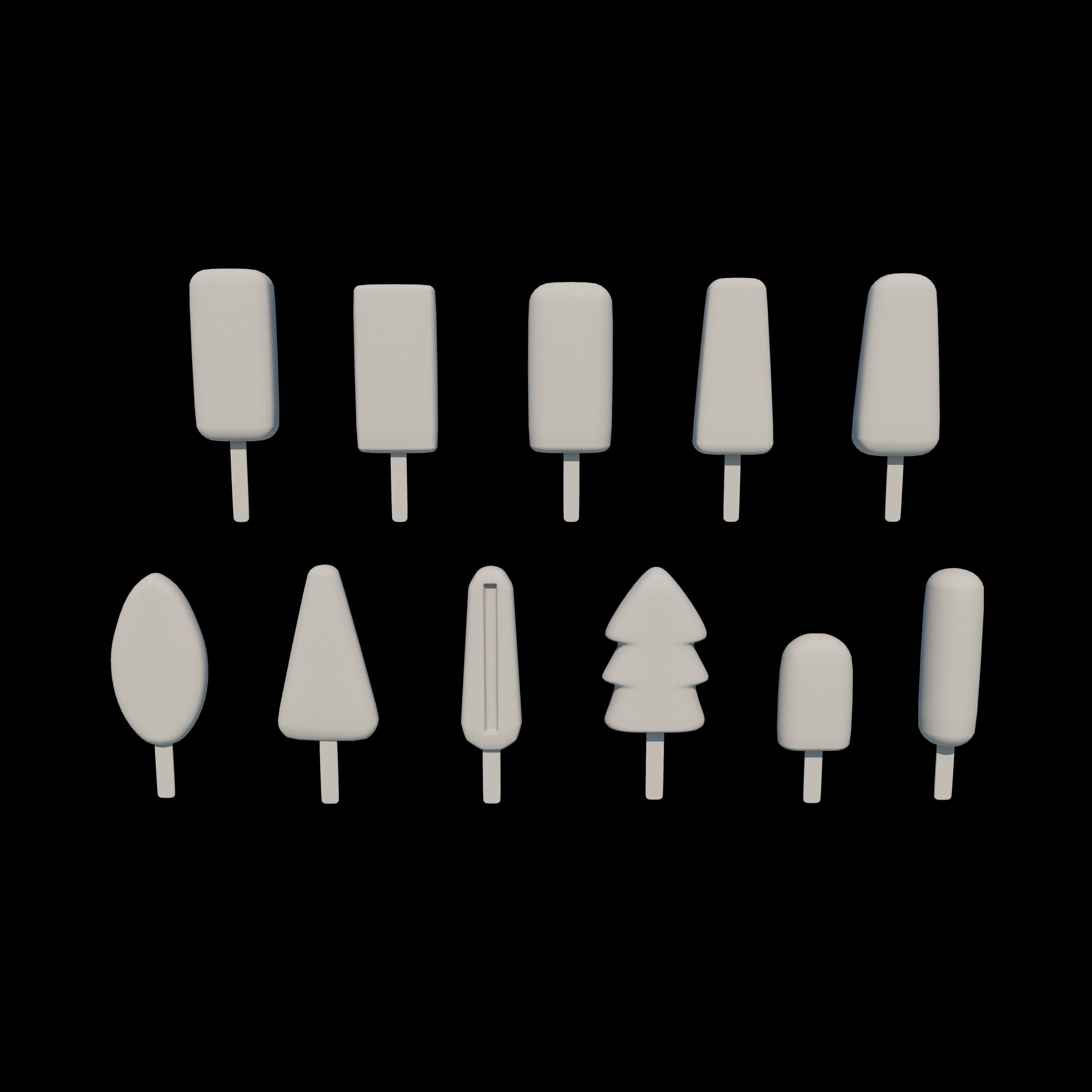 Ice Cream 3D model_14