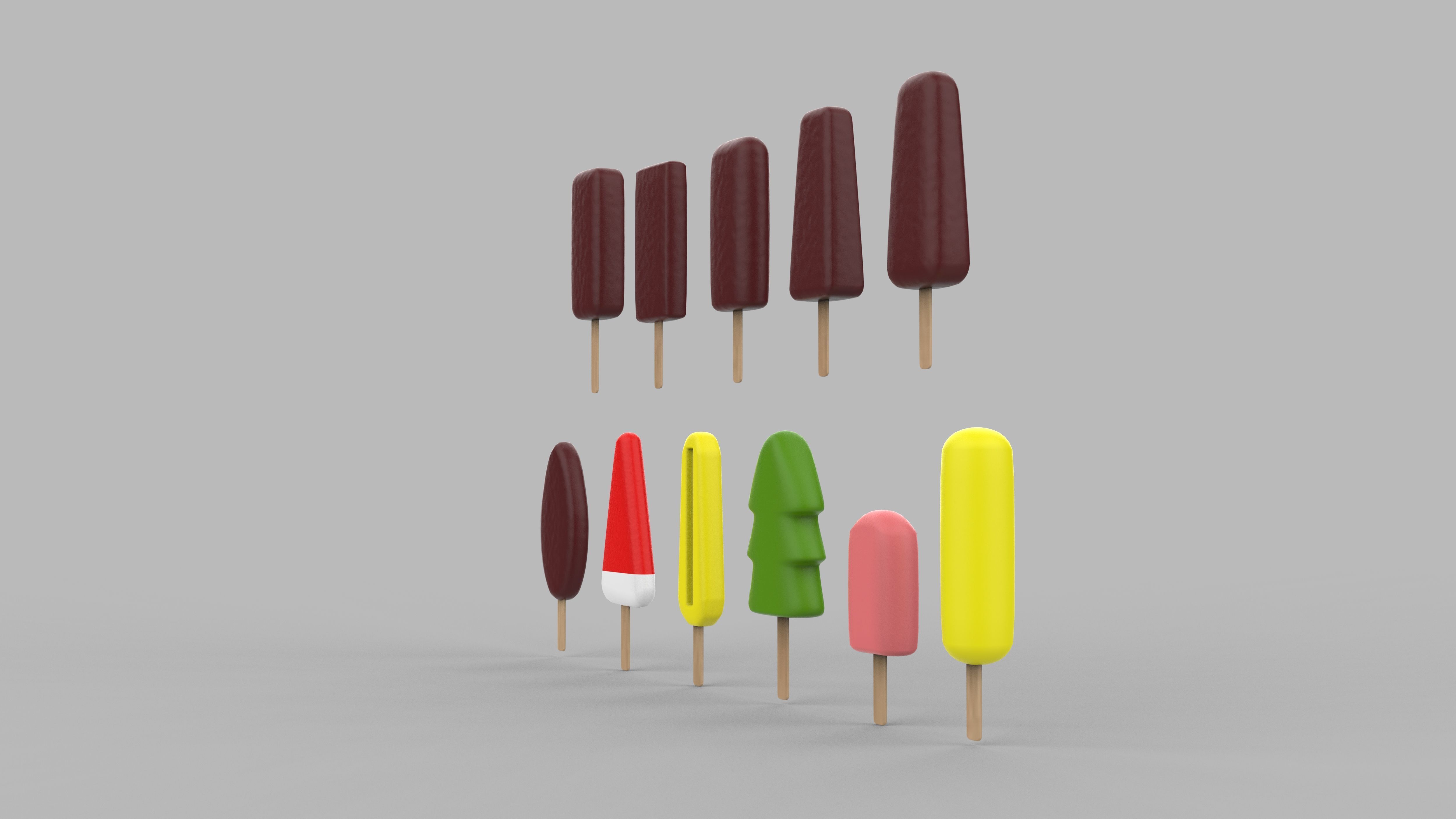 Ice Cream 3D model_6