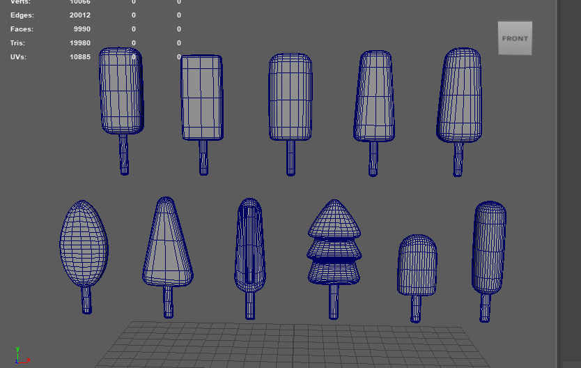 Ice Cream 3D model_12