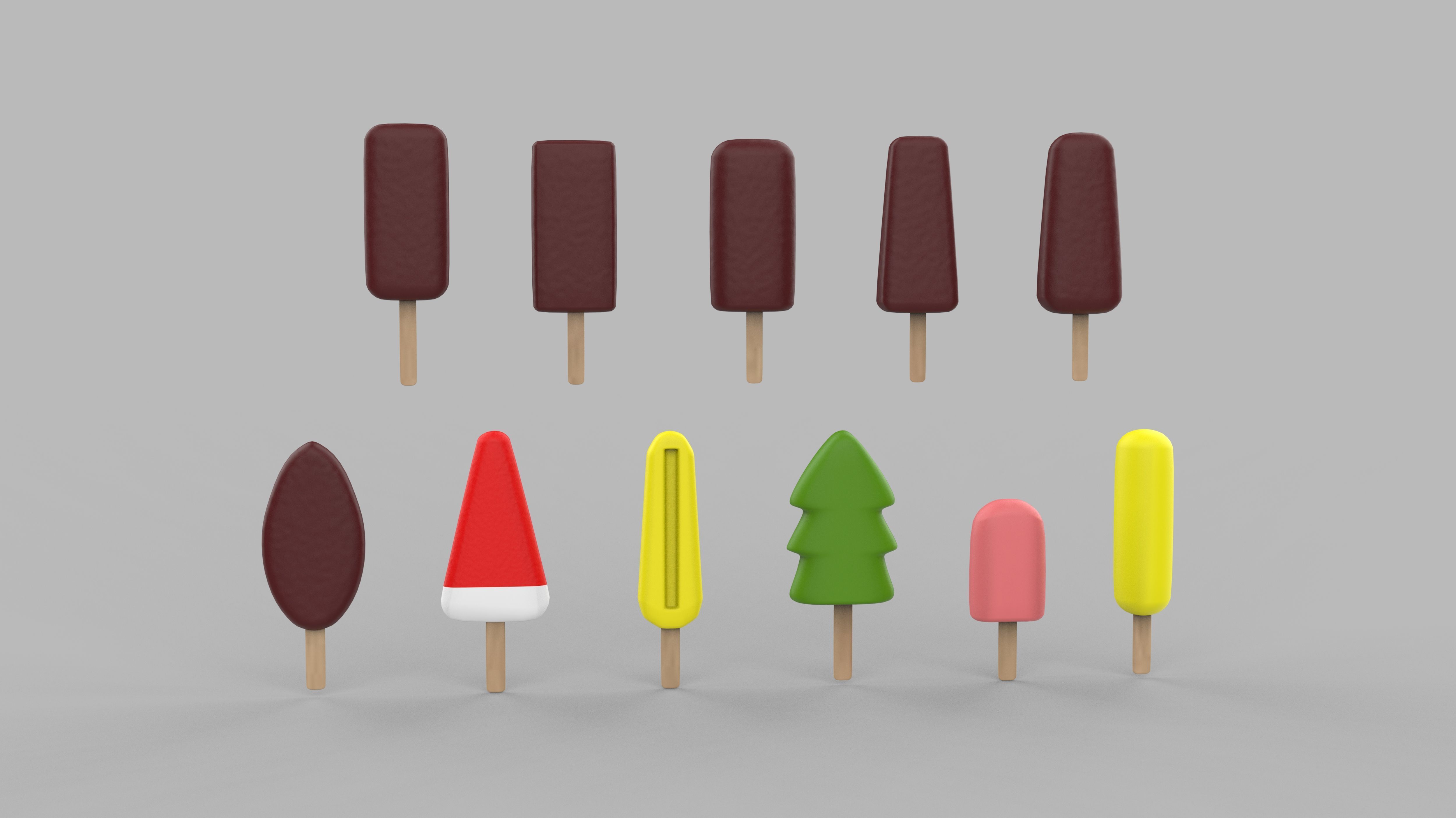 Ice Cream 3D model_5