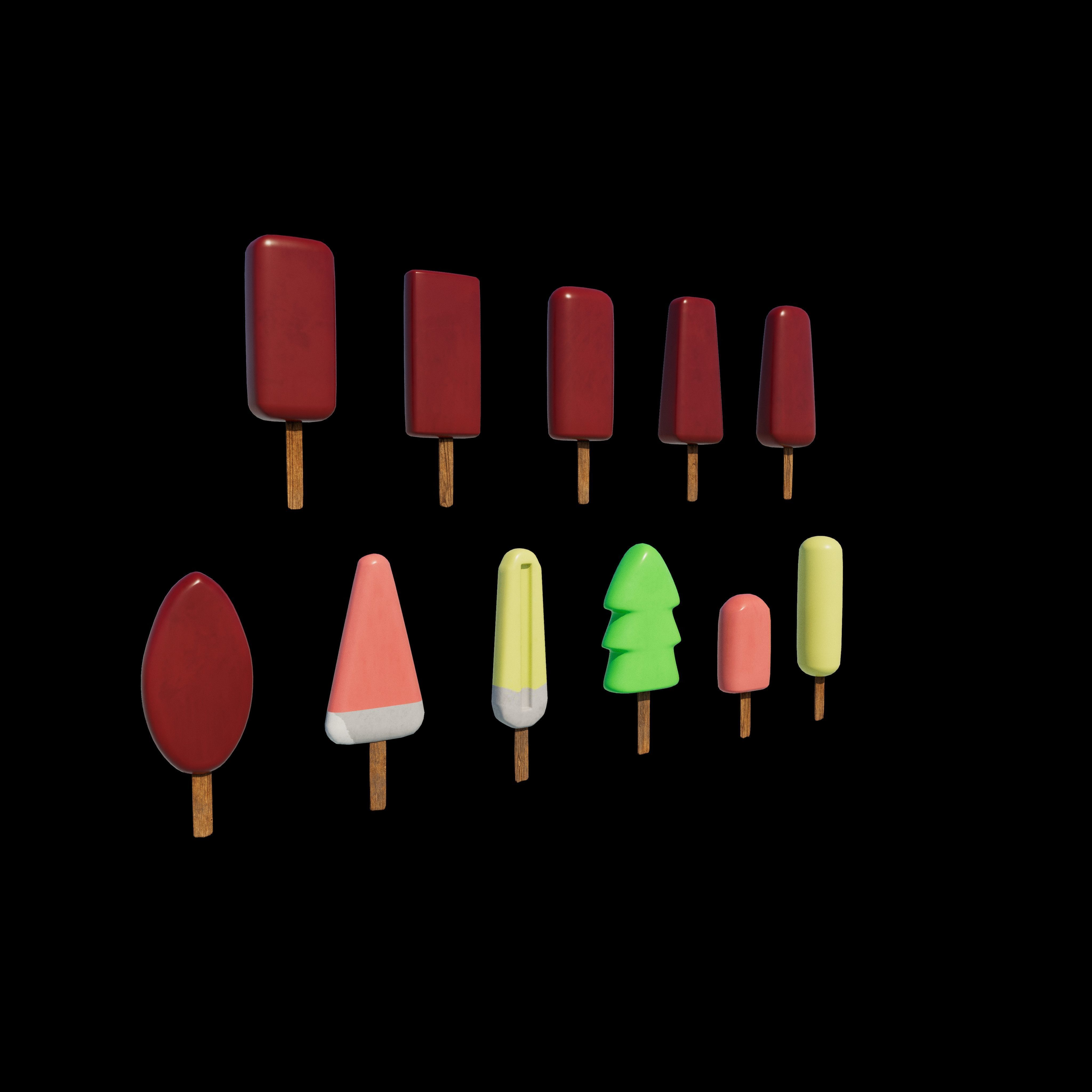 Ice Cream 3D model_10