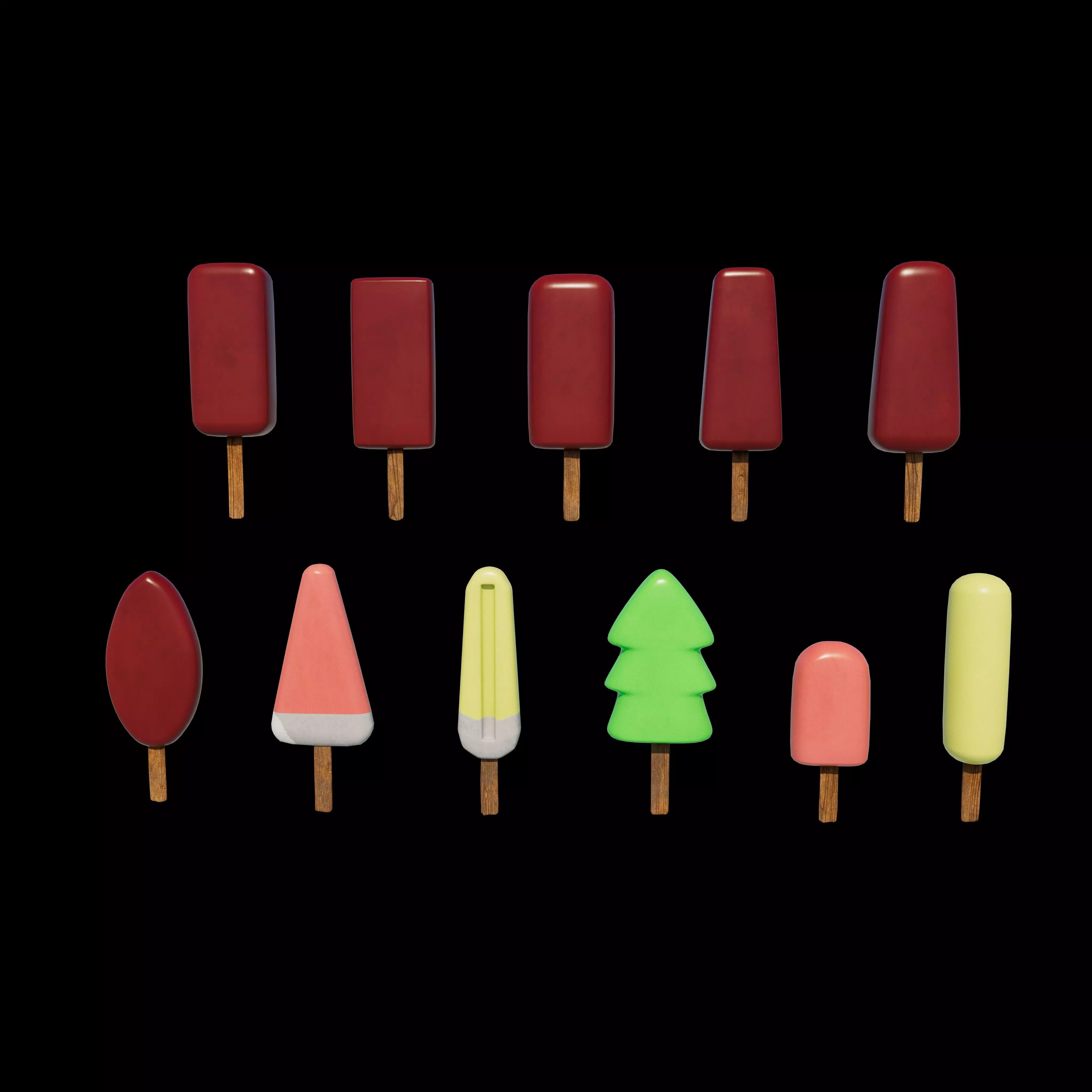 Ice Cream 3D model_0