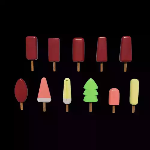 Ice Cream 3D model