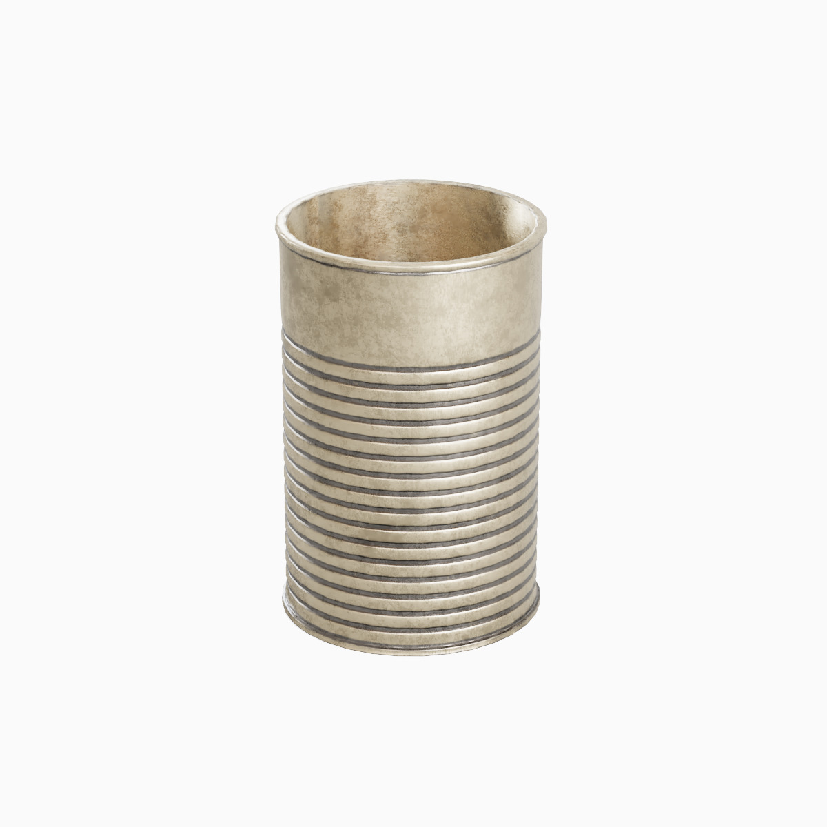 Tin Can Set Low-poly 3D model_12