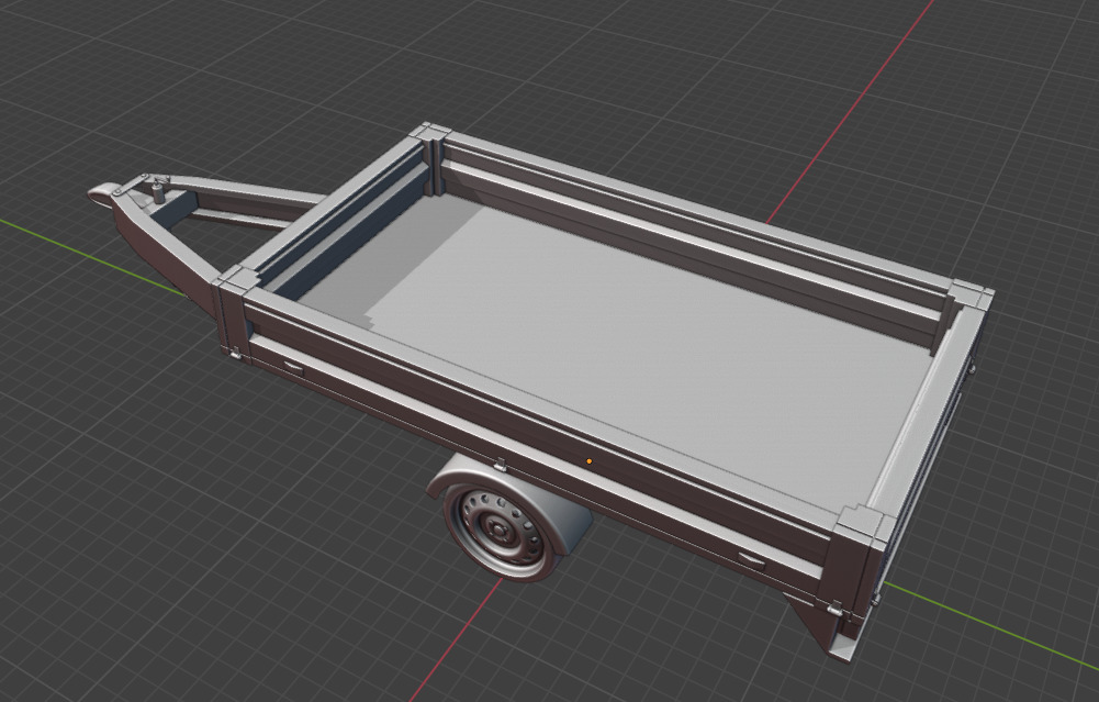 Standard Dropside Trailer 3D print model_5