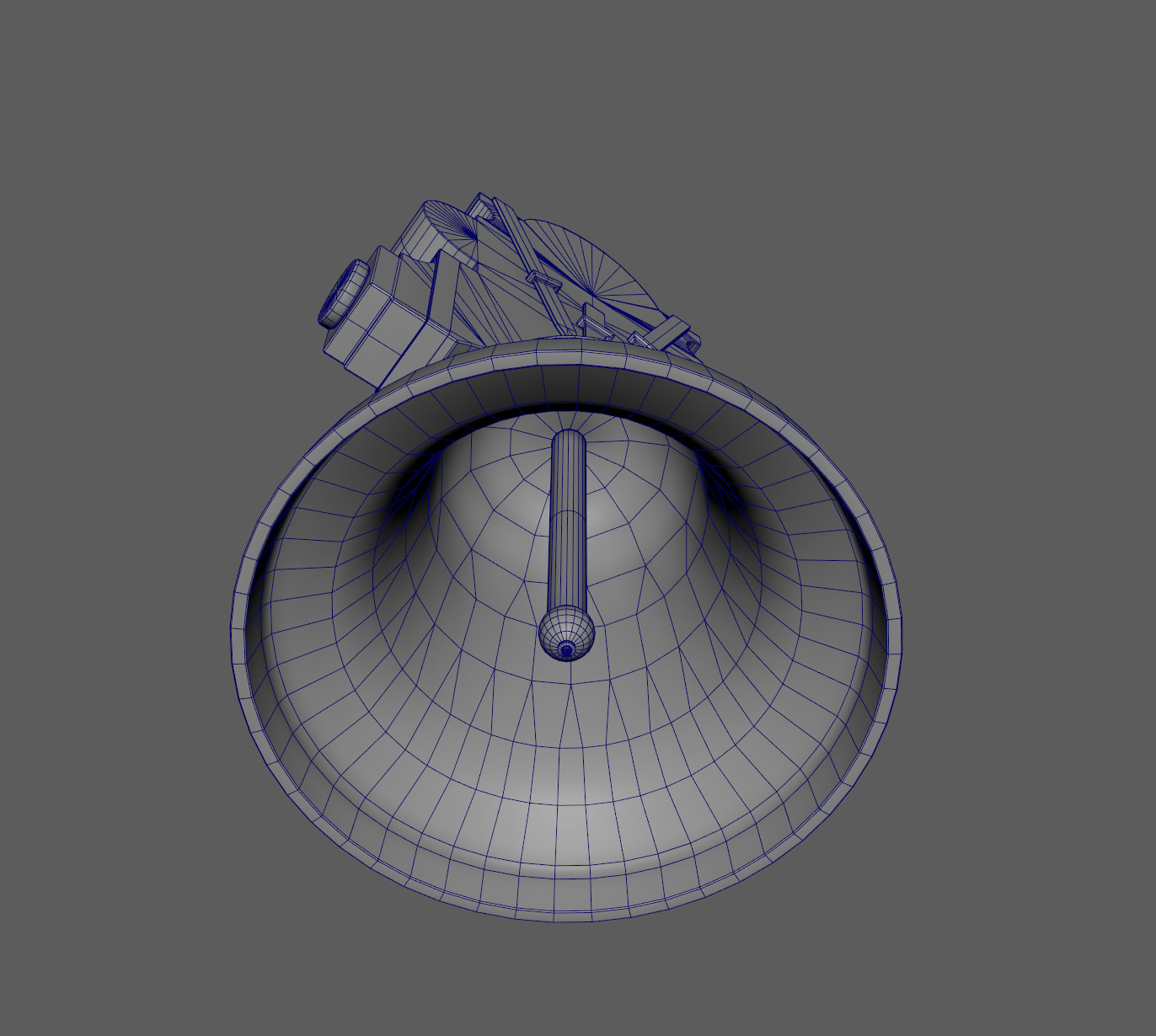 3D Church Bell Model Game Ready Low-poly 3D model_15