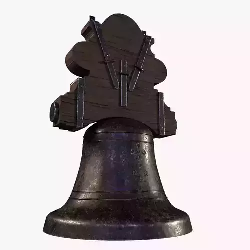 3D Church Bell Model  Game Ready