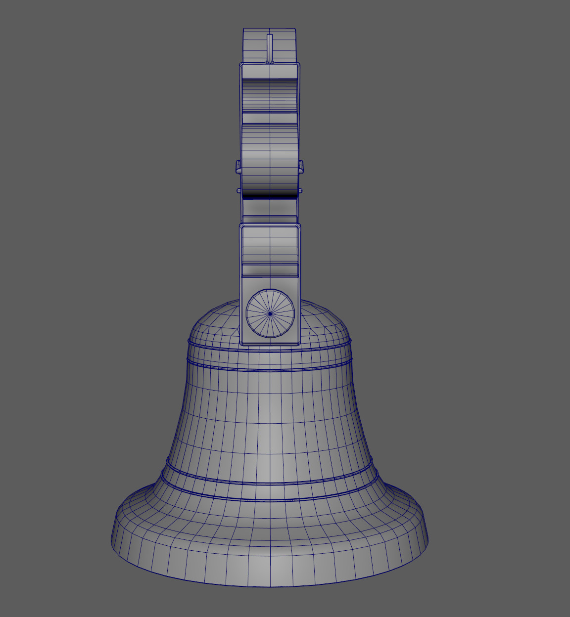 3D Church Bell Model Game Ready Low-poly 3D model_13