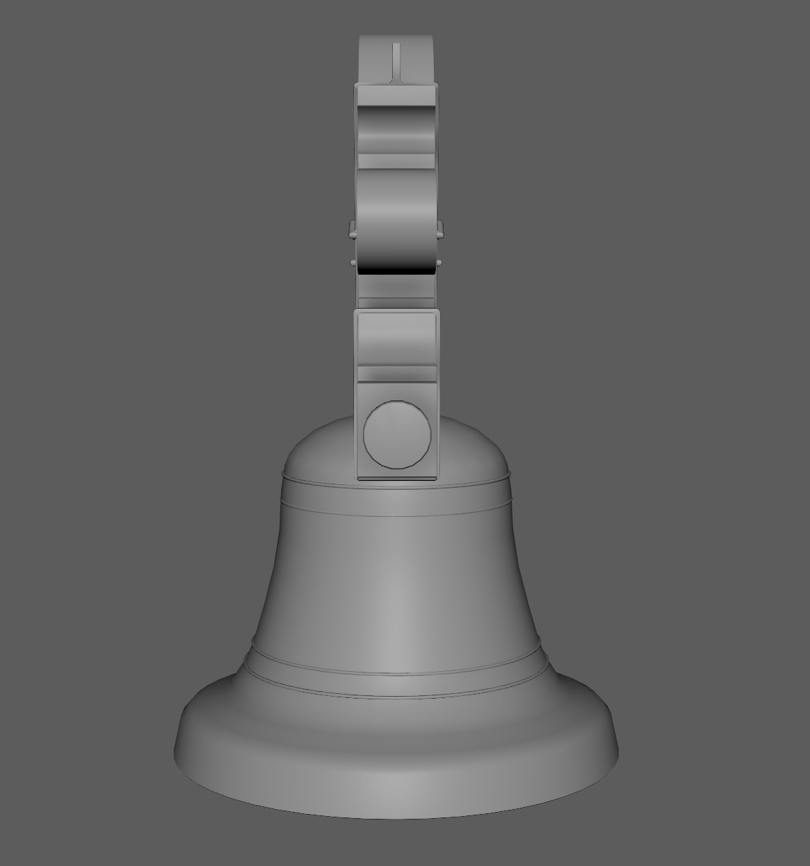 3D Church Bell Model Game Ready Low-poly 3D model_14