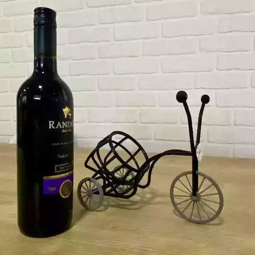 Suporte Vinho - Bicicleta Retro