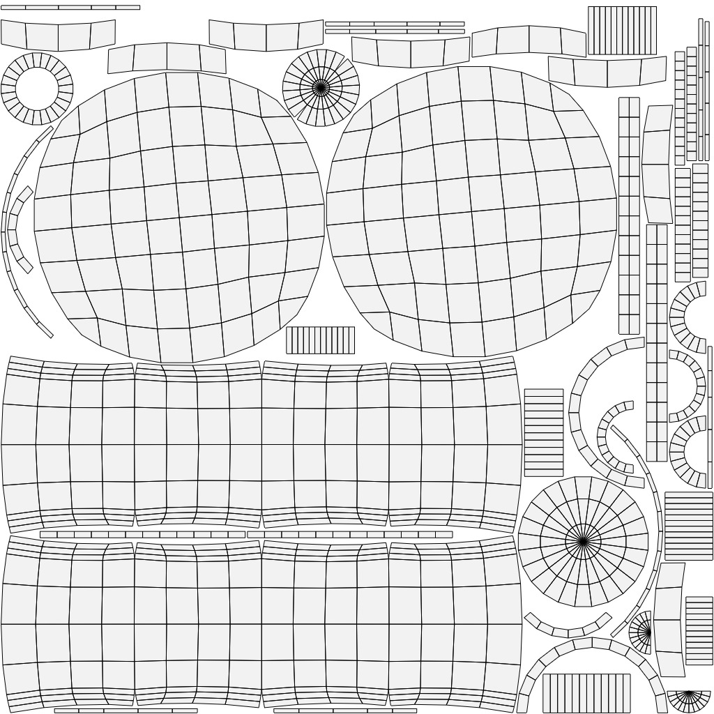 Sci-Fi Water Bottle- PBR Game Ready model Low-poly 3D model_14