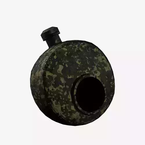 Sci-Fi Water Bottle- PBR Game Ready model