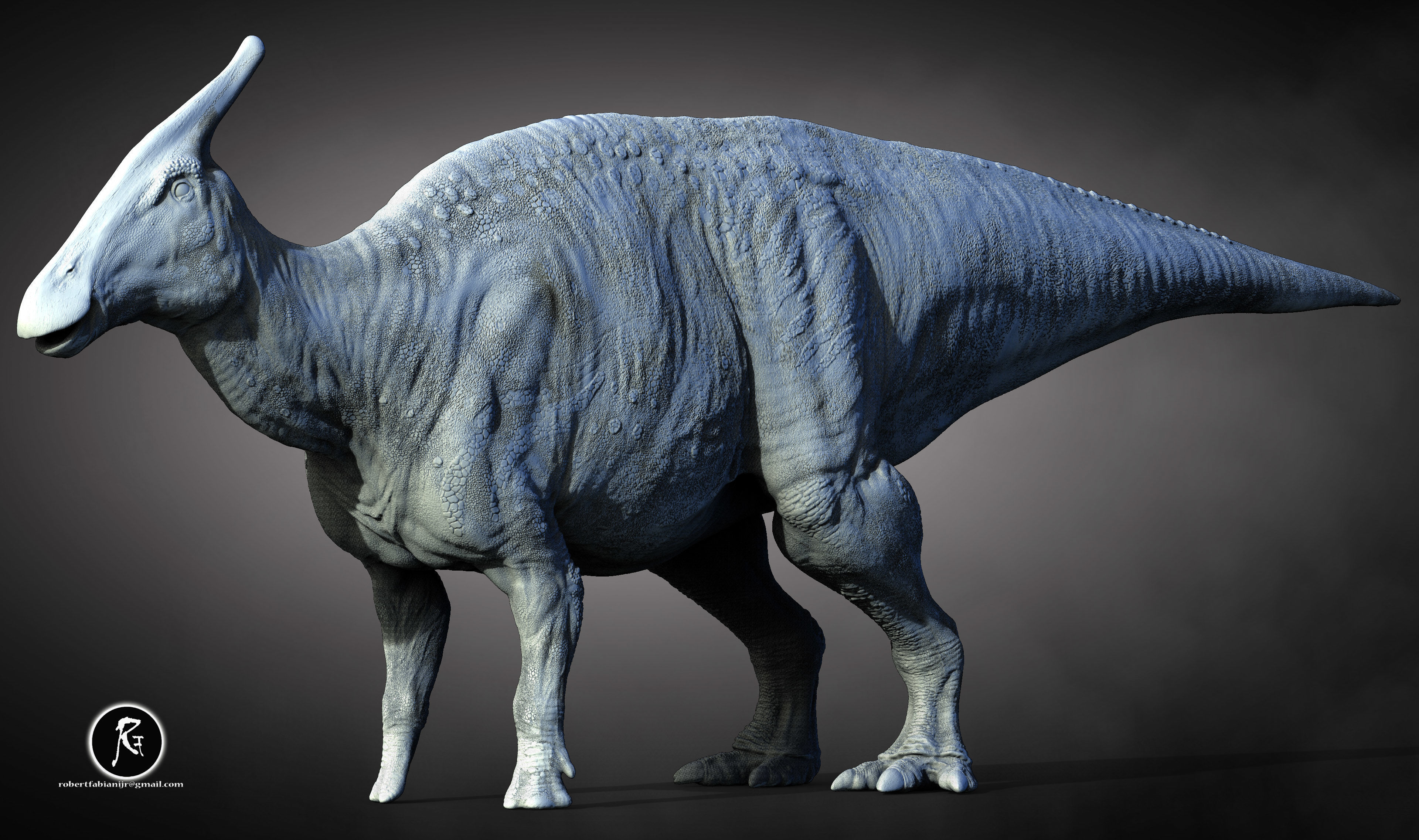 Saurolophus The Crest-Bearing Wanderer 3D print model_1