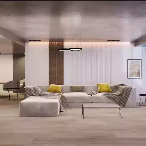 Interior Living Room Scene 1