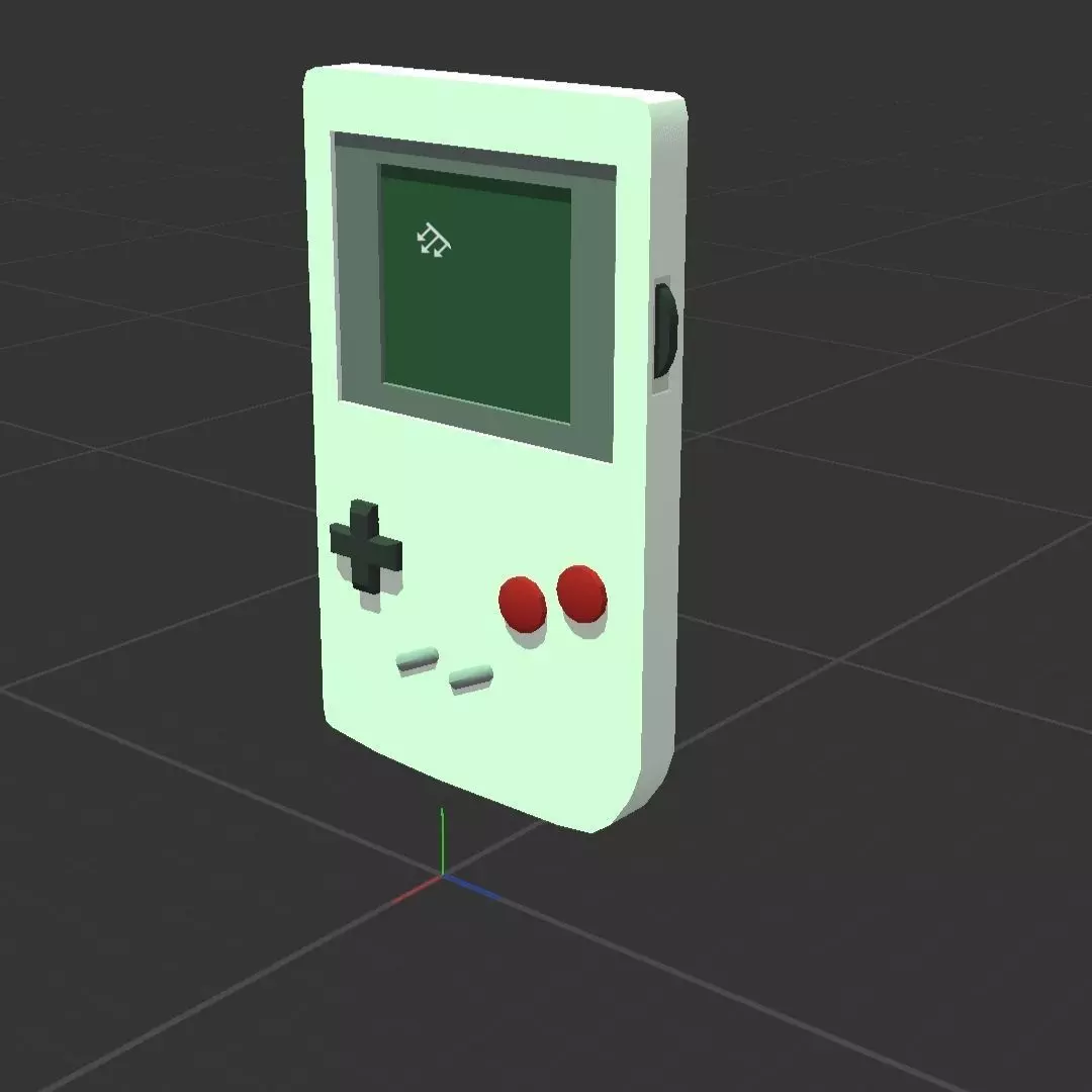 game boy Free 3D model