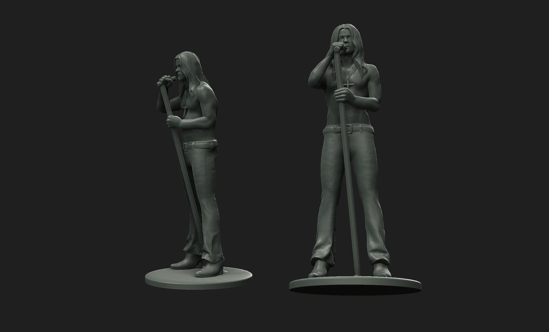 young Ozzy 3D print model_5