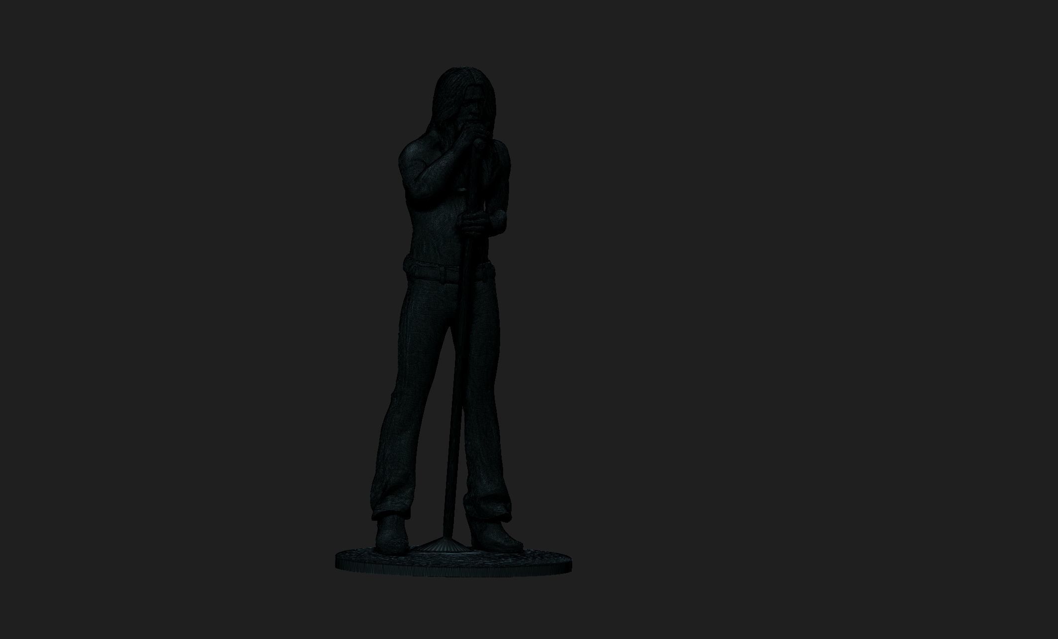 young Ozzy 3D print model_1