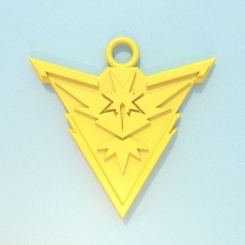 Team Instinct - Alternate hi res pendant 3D print model
