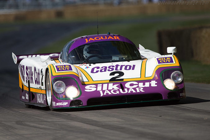 Jaguar XJR 9 RIGGED 3D model