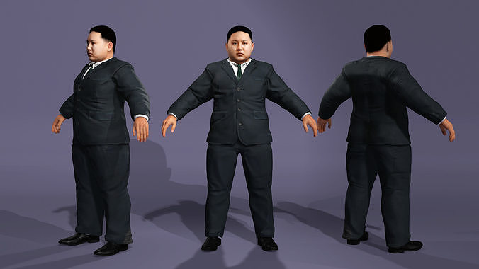  Kim Jong-un 3D Mode 3D model