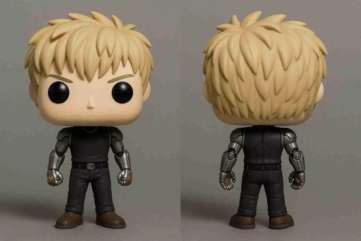 Funko One Punch Man - Genos 3D print model_0