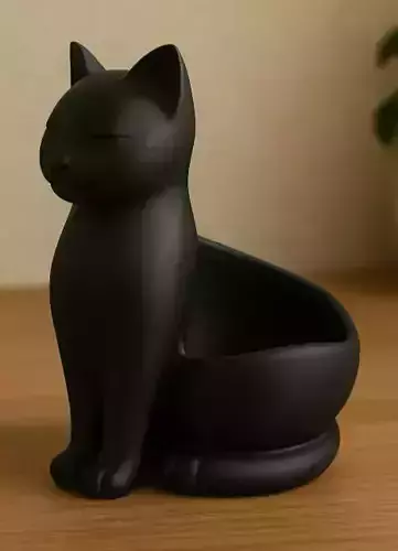 Cute Cat Bowl