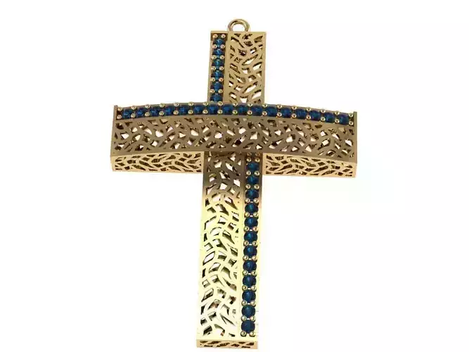 CROSS NECKLACES 7 PIECE