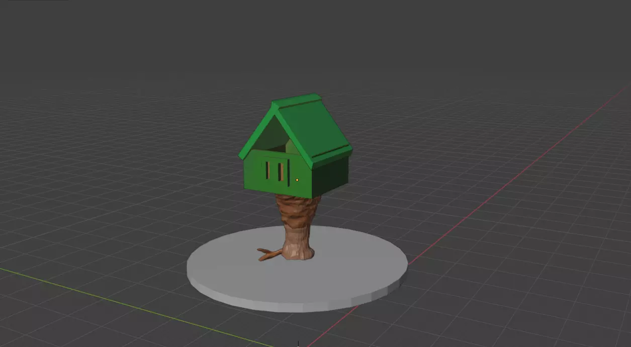 Tree home 3D print model