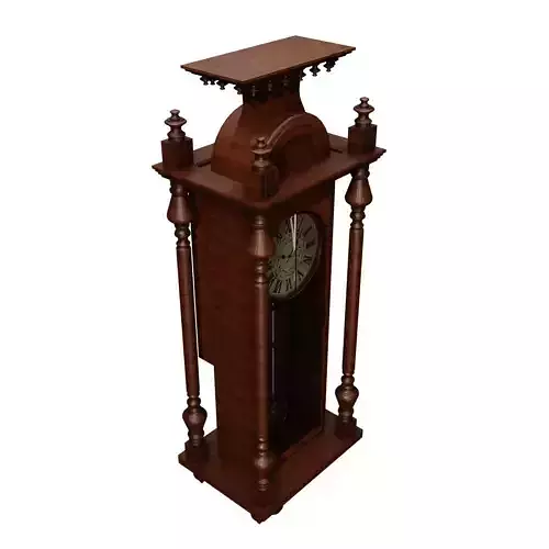 Vintage Wall Clock with Pendulum