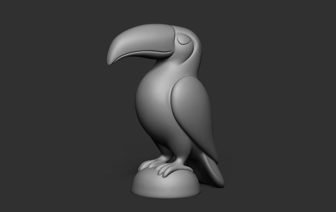 Toucan 3D print model_10