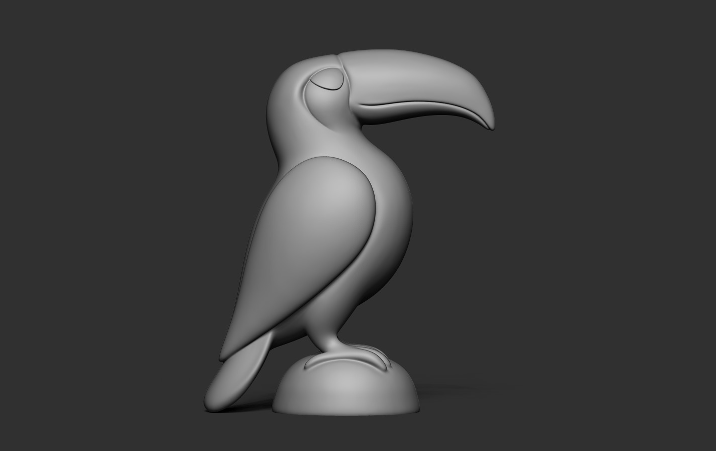 Toucan 3D print model_14
