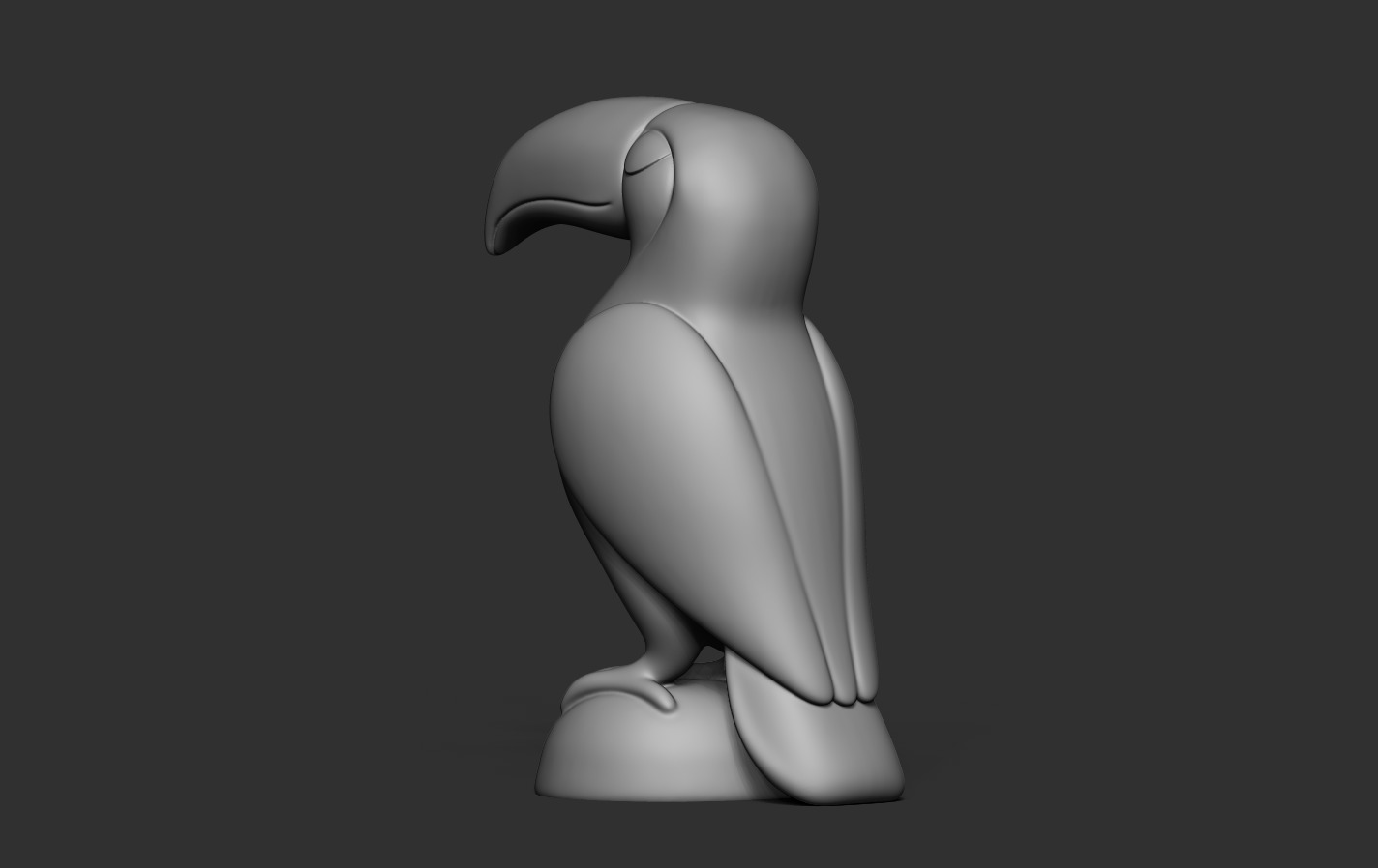 Toucan 3D print model_12
