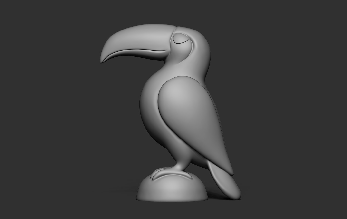 Toucan 3D print model_11