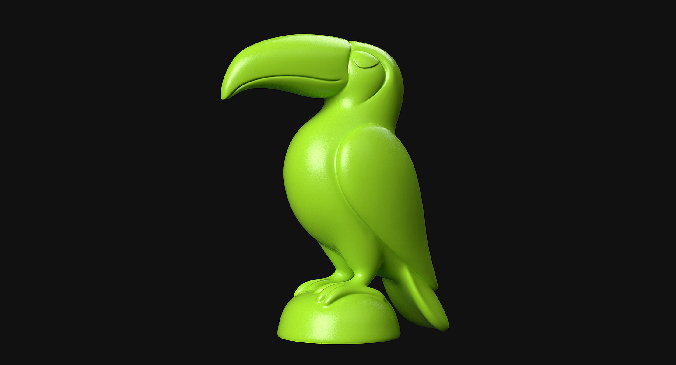 Toucan 3D print model_8