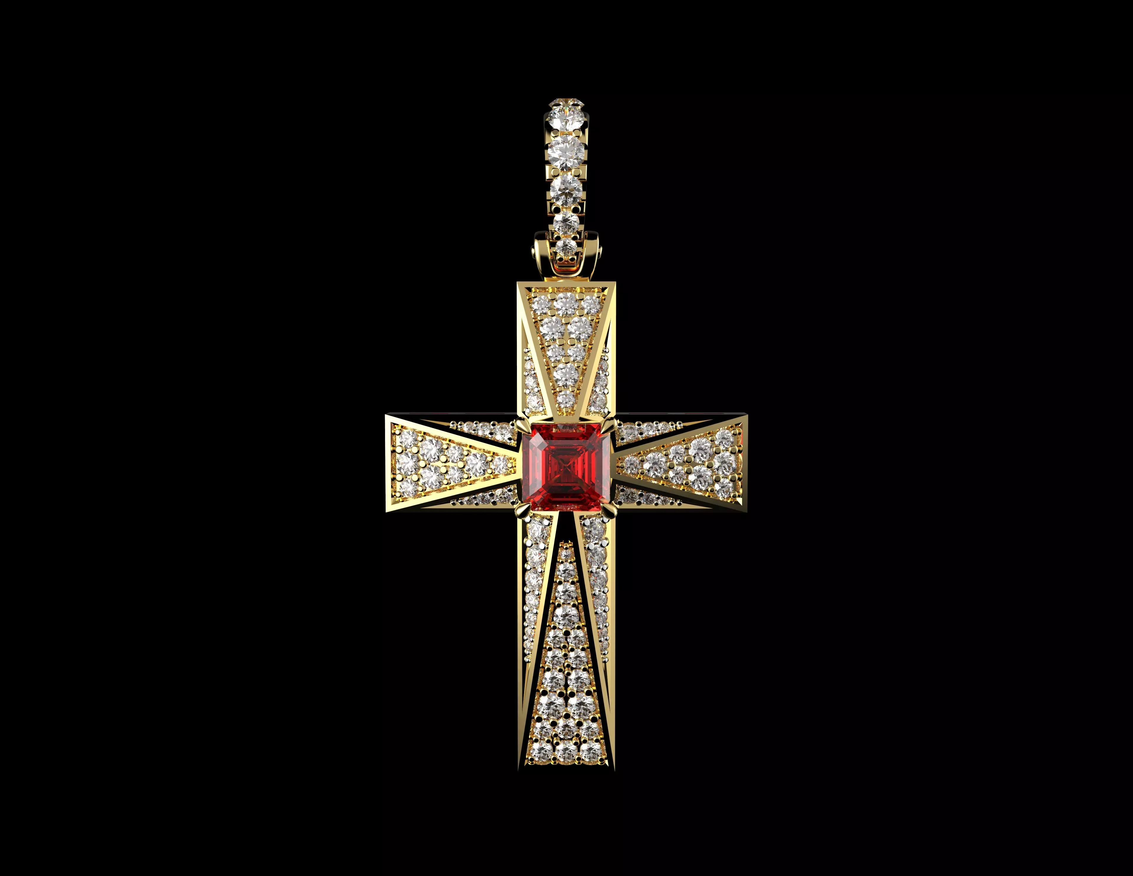 Gold N1424 3D print model_0