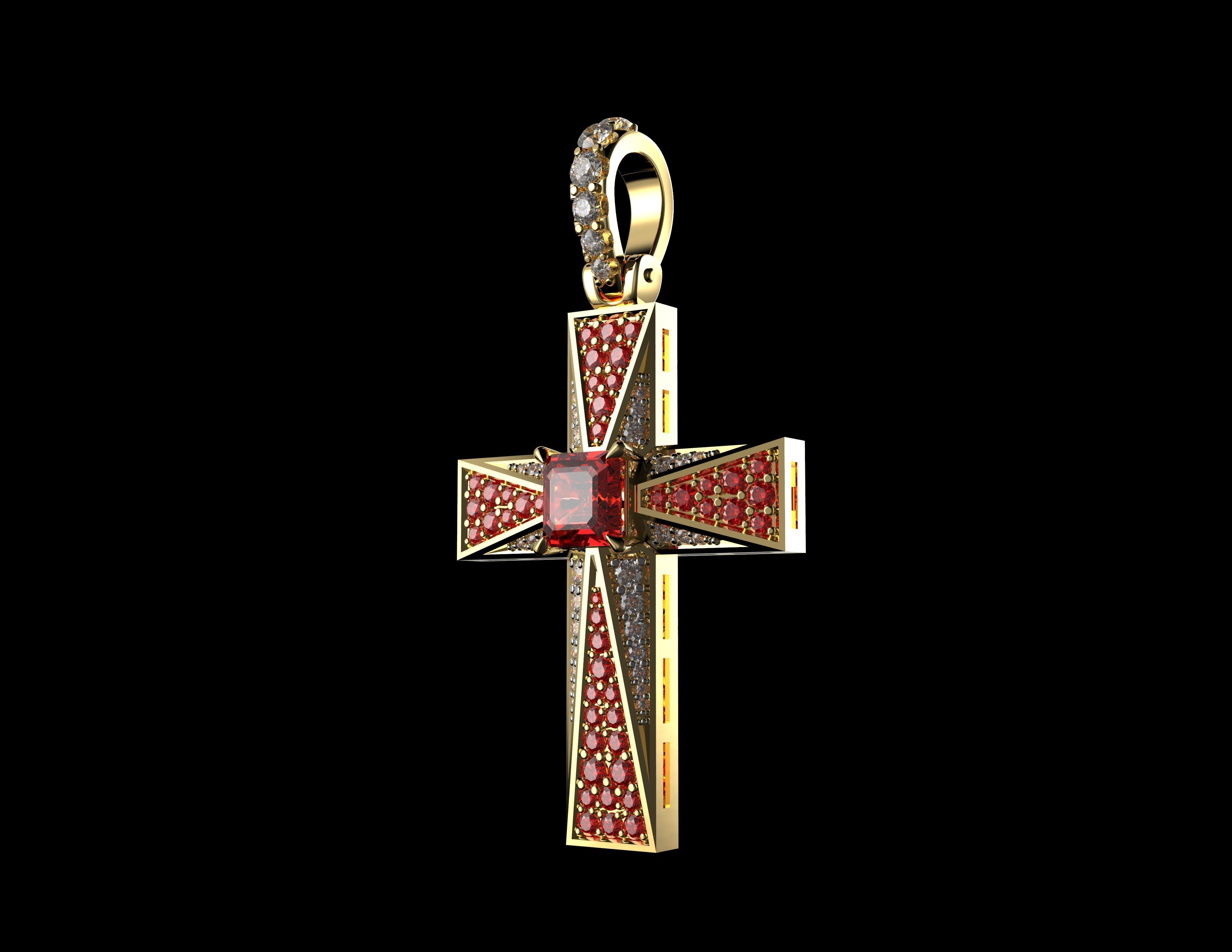 Gold N1424 3D print model_7