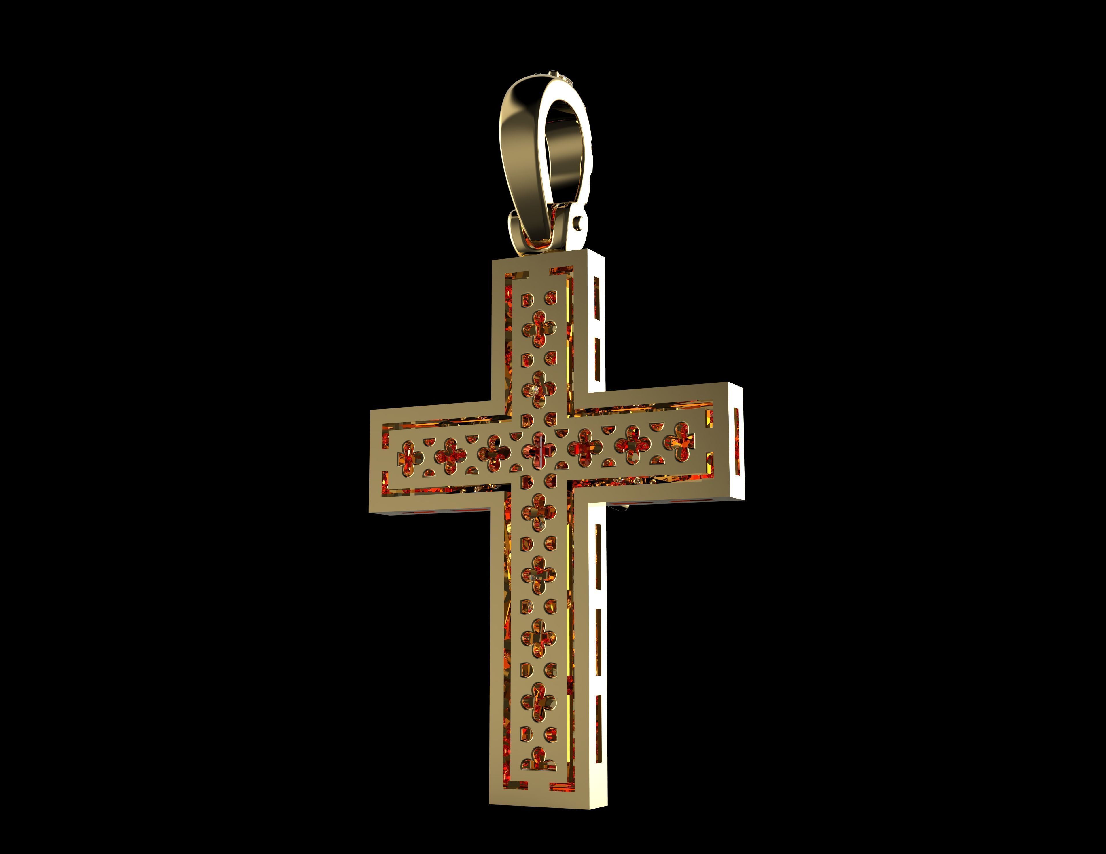 Gold N1424 3D print model_12