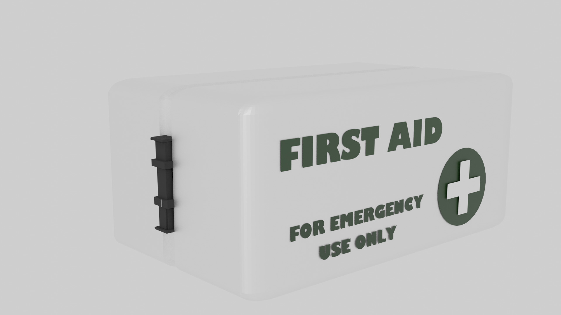 Low Poly Vault First Aid Kit Fallout Game Ready Low-poly 3D model_4