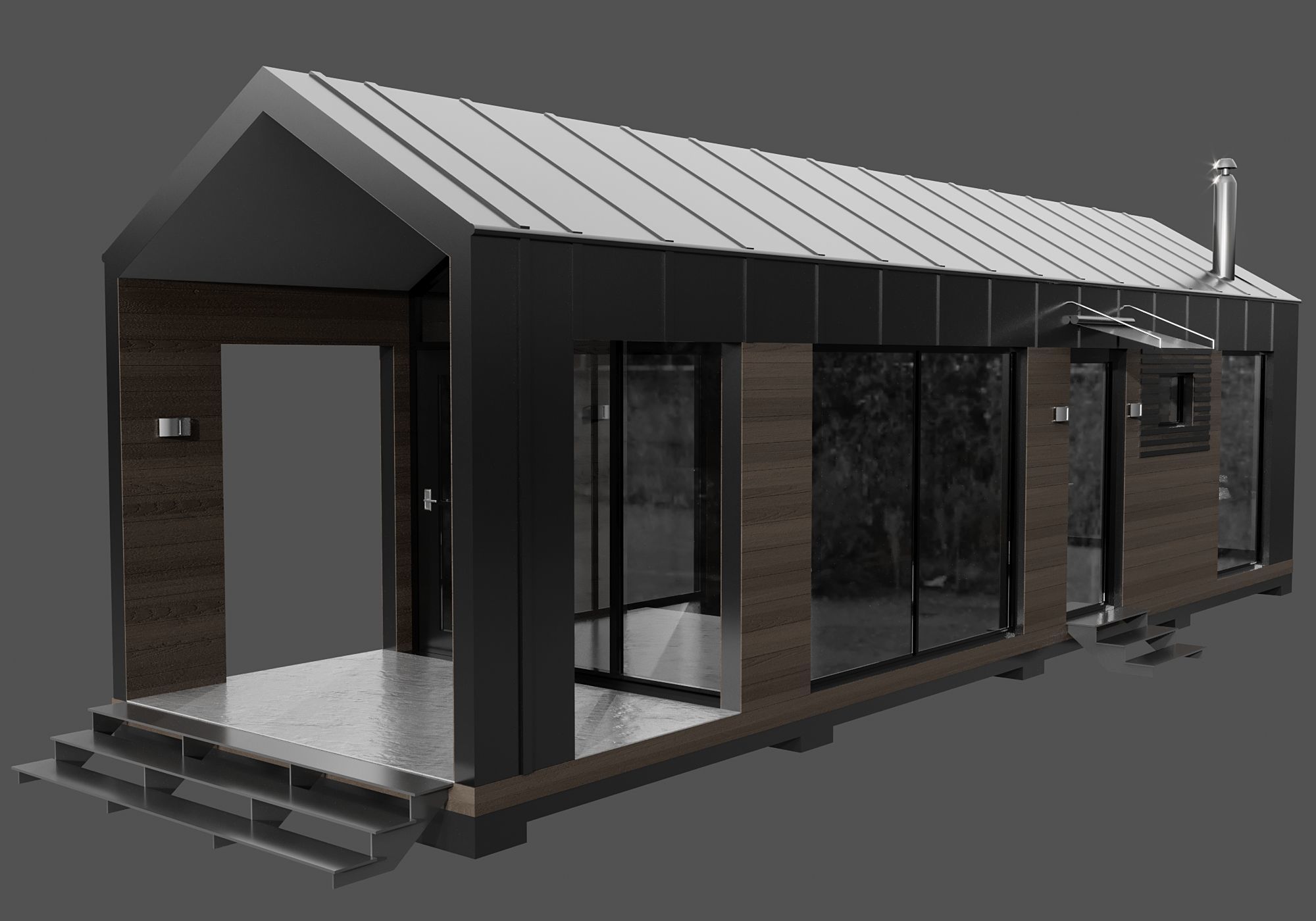 MODERN HOUSE NO30 A 3D model_5