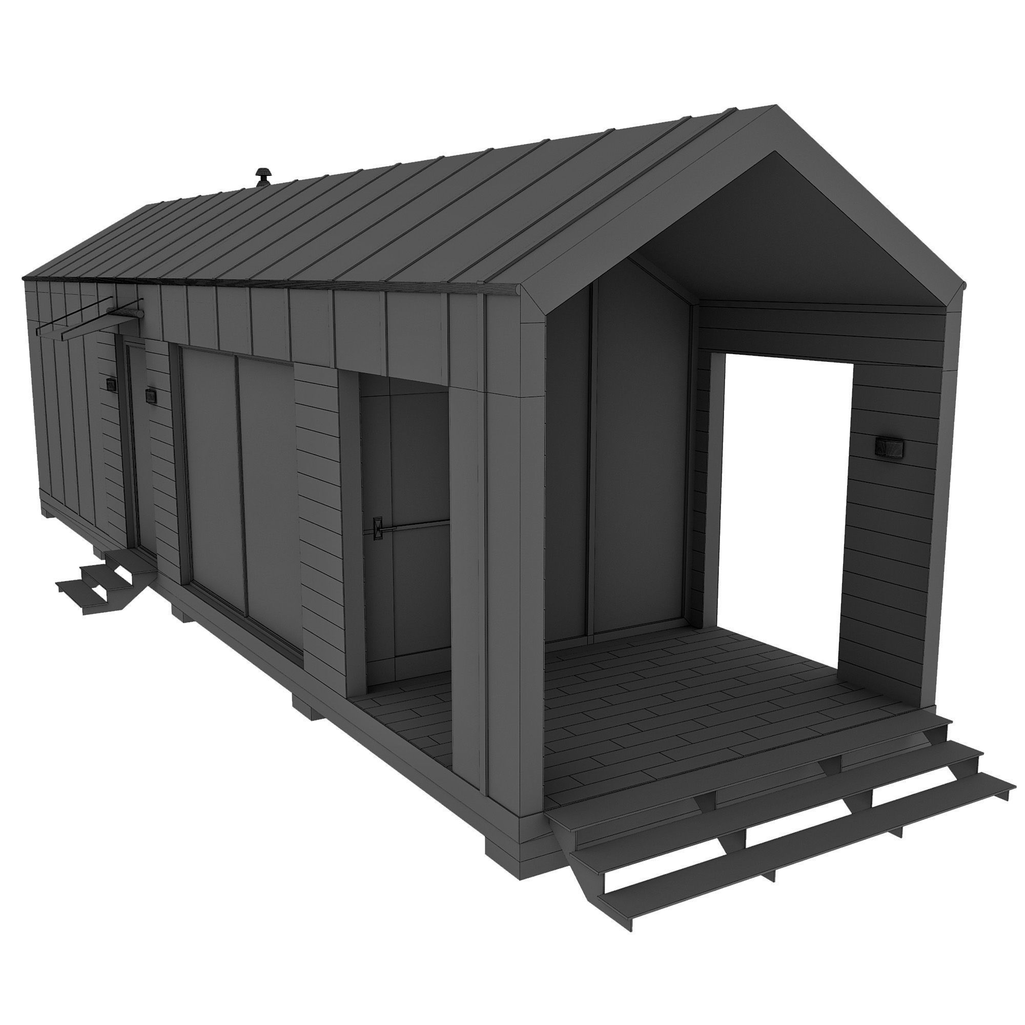 MODERN HOUSE NO30 A 3D model_7