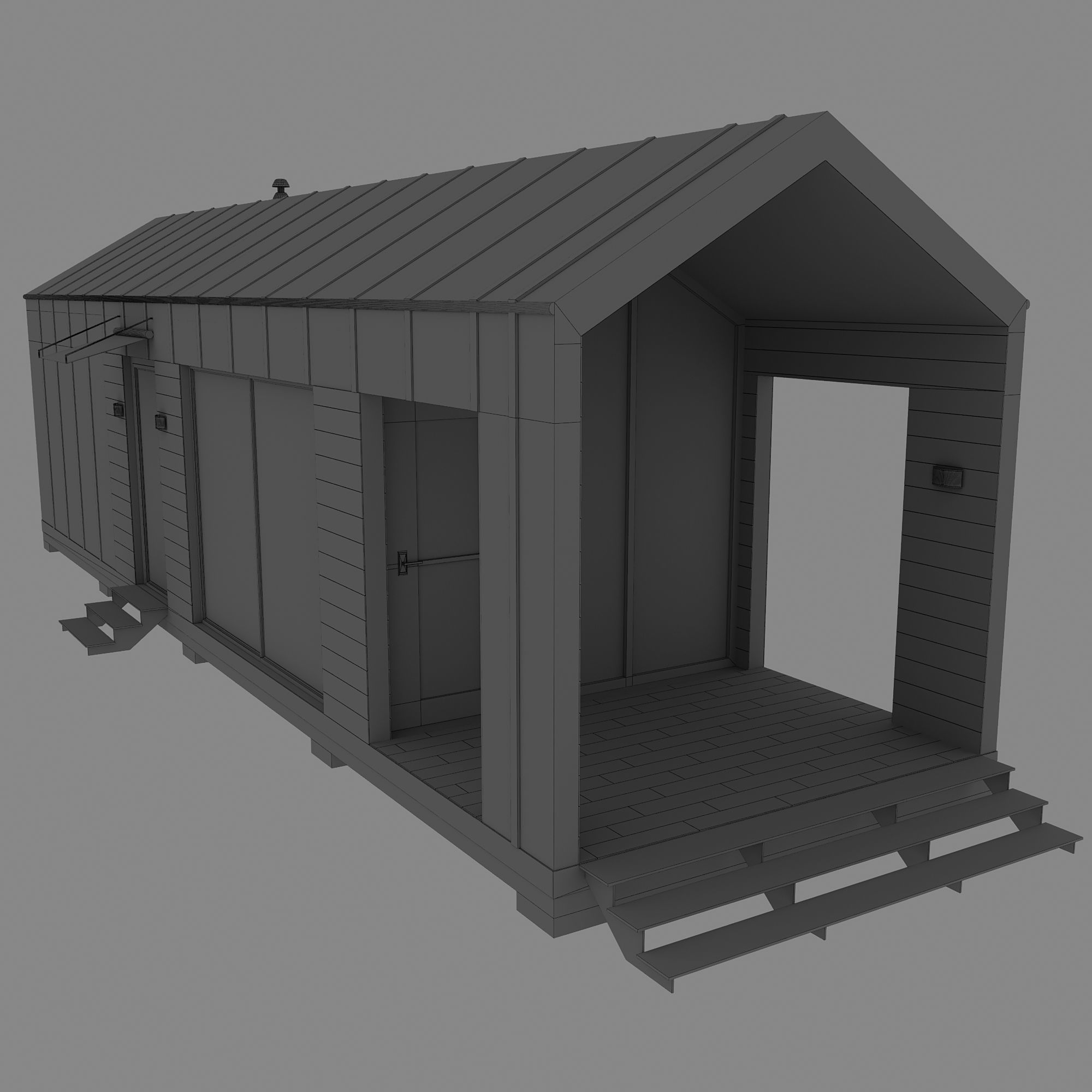 MODERN HOUSE NO30 A 3D model_8