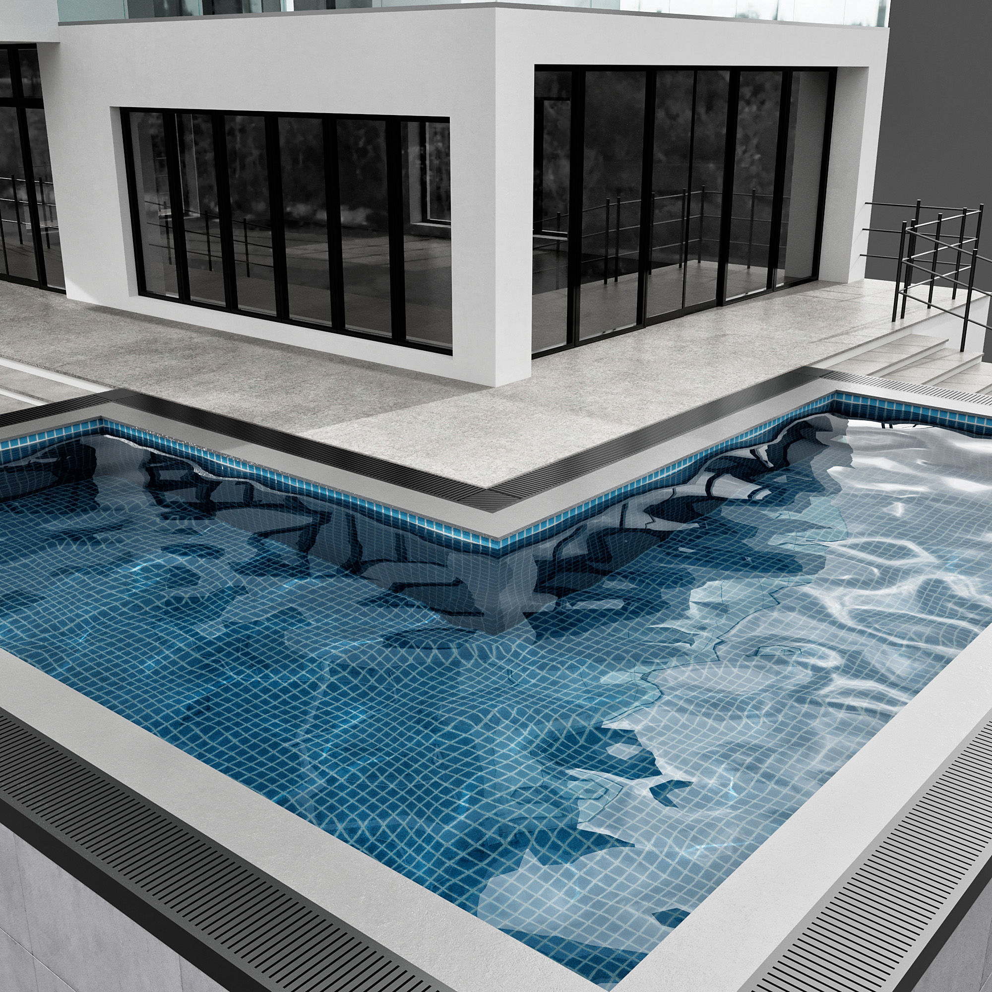 MODERN HOUSE NO28 A 3D model_7