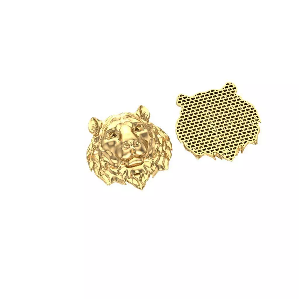 leon necklace stl 3D print model_0