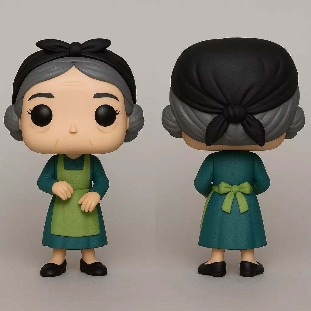 Funko Turma do Chaves - Bruxa do 71 3D print model_0
