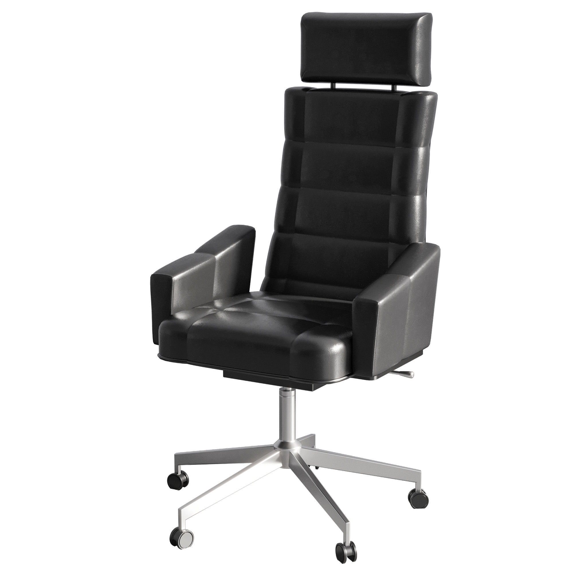 OFFICE FURNITURE NO18 A 3D model_3