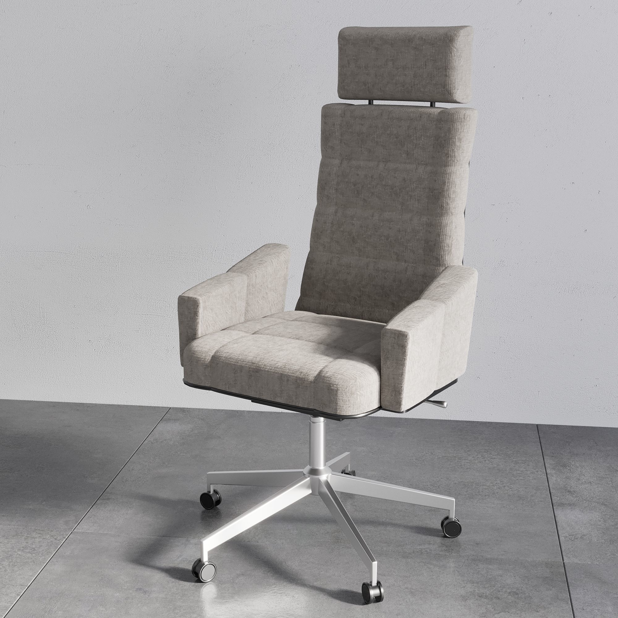 OFFICE FURNITURE NO17 A 3D model_8