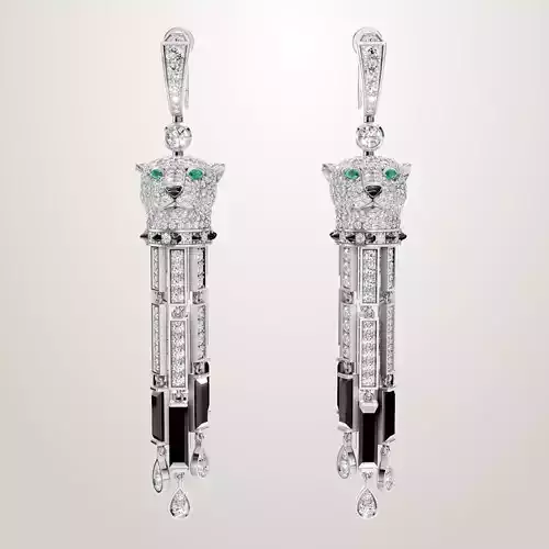 Panthere de Cartie earrings Panthera Pantera