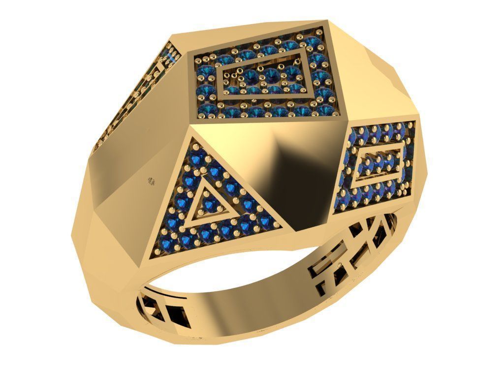 ring earring necklace bracelet all 3D print model_2