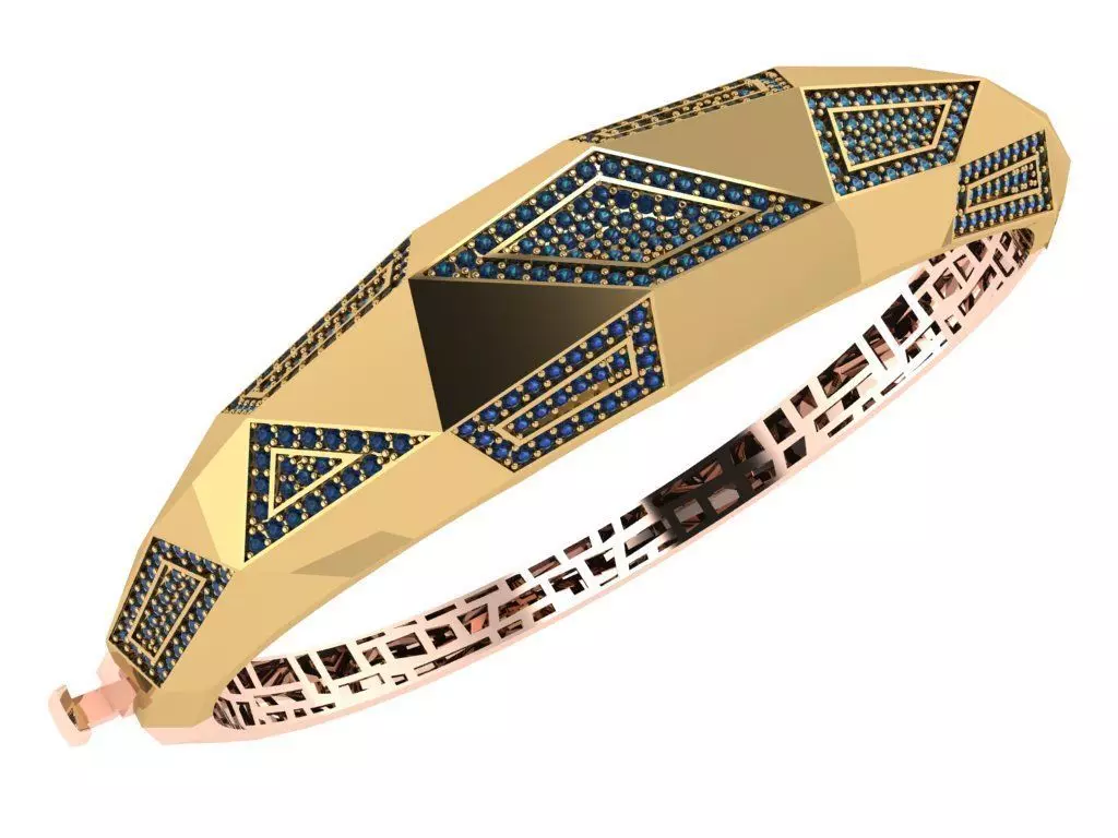 ring earring necklace bracelet all 3D print model_0