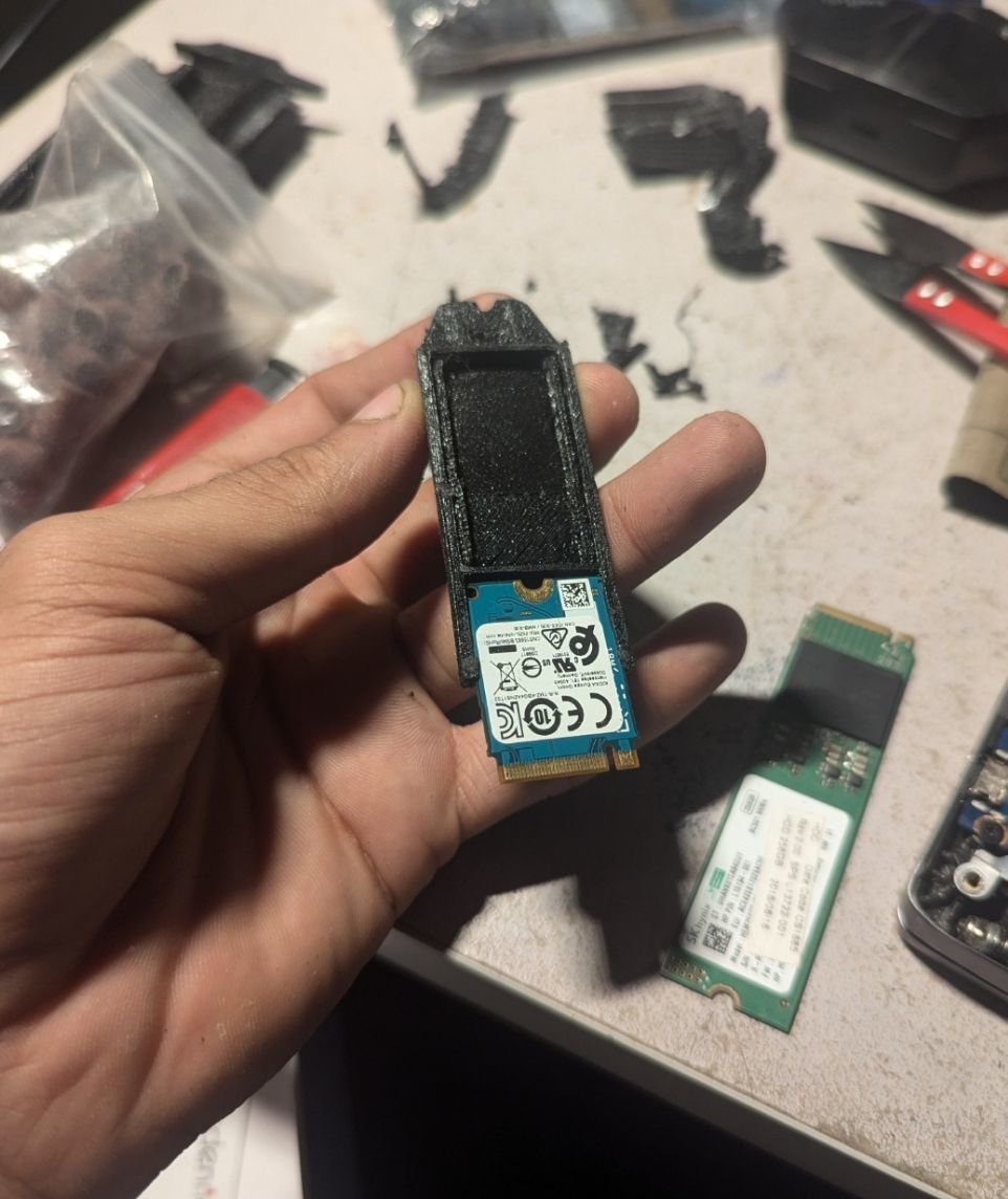 SSD M2 And MVME 60mm Expansion 3D print model_1